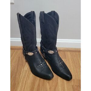 Western Cowgirl Leather Boots 8